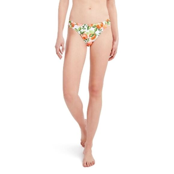 Women's Plus Ruched Tab Bikini Bottom Swimsuit Bathing Suit Beach Size XXL - Picture 6 of 8